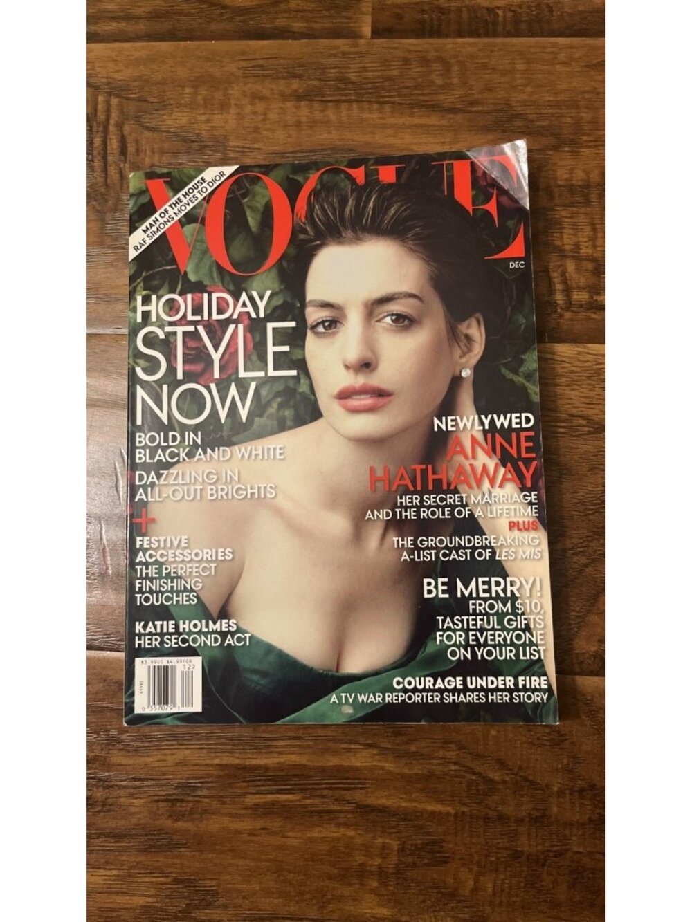 Vogue Magazine - December 2012 - Anne Hathaway